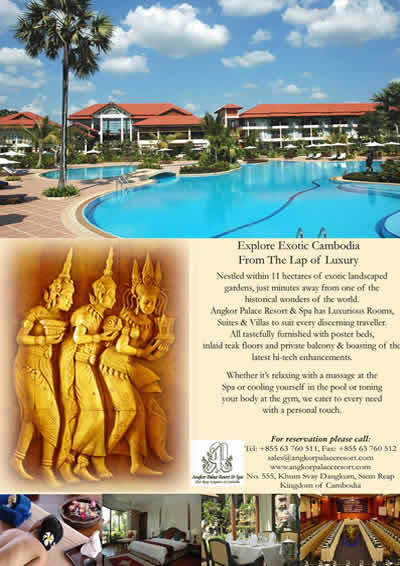 Angkor Palace Resort & Spa, Angkor Wat, Cambodia