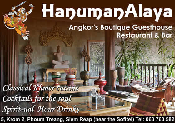 HanumanAlaya Boutique Guesthouse, Angkor Wat, Cambodia